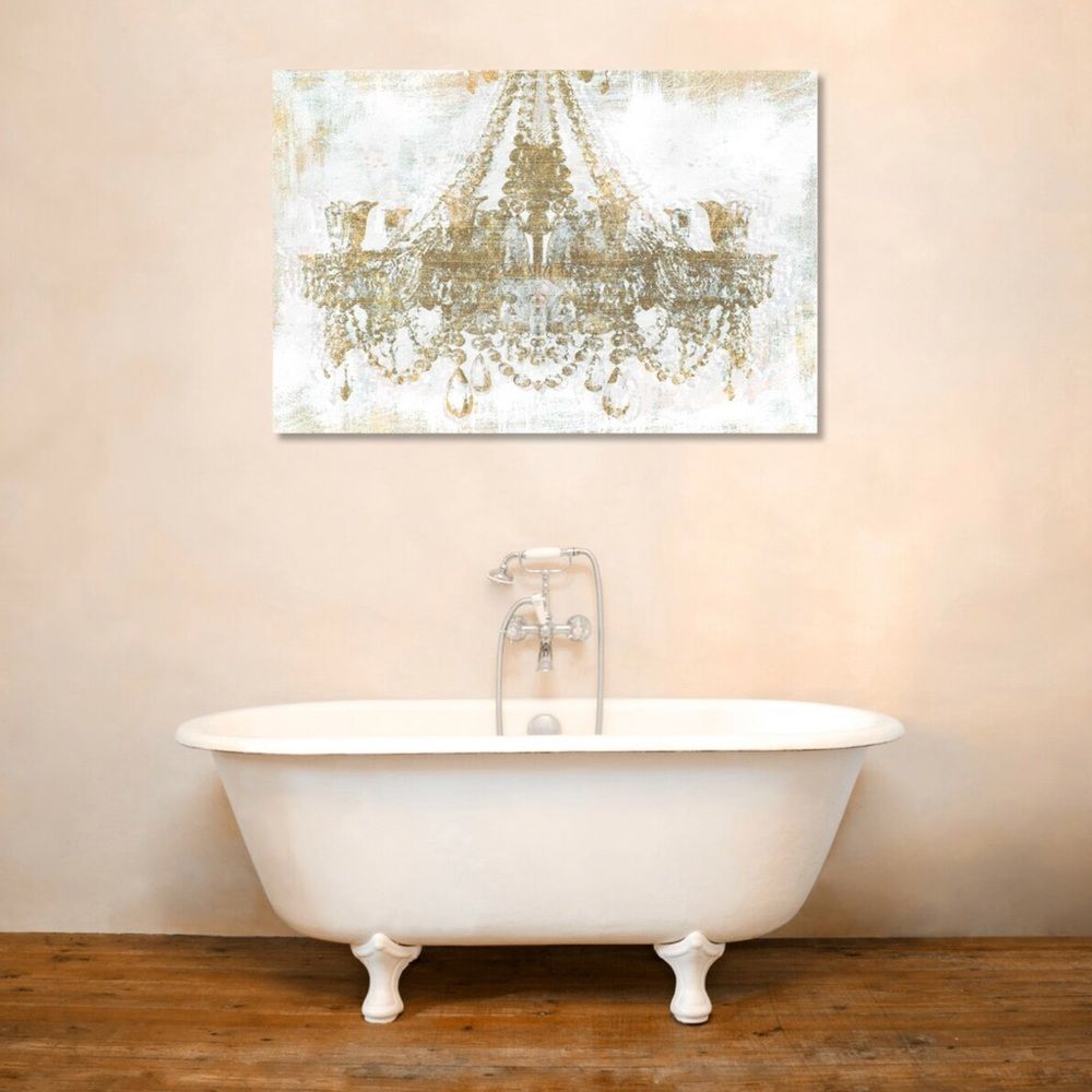 Chandelier Wrapped Canvas Art Print Wall Decor